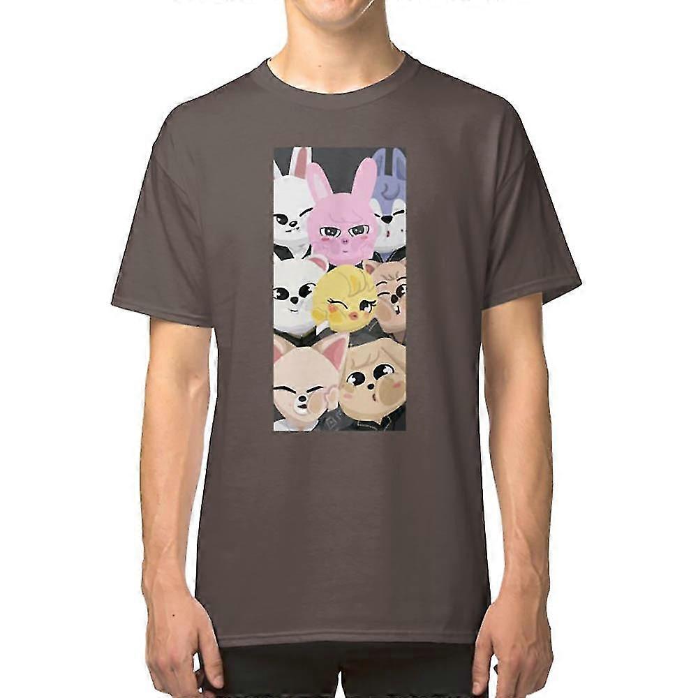 SKZOO الأطفال الضالة SKZ تي شيرت