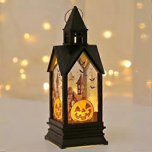 Halloween Decoration Lantern Light Halloween Lamp Horror Lamp Flame LED