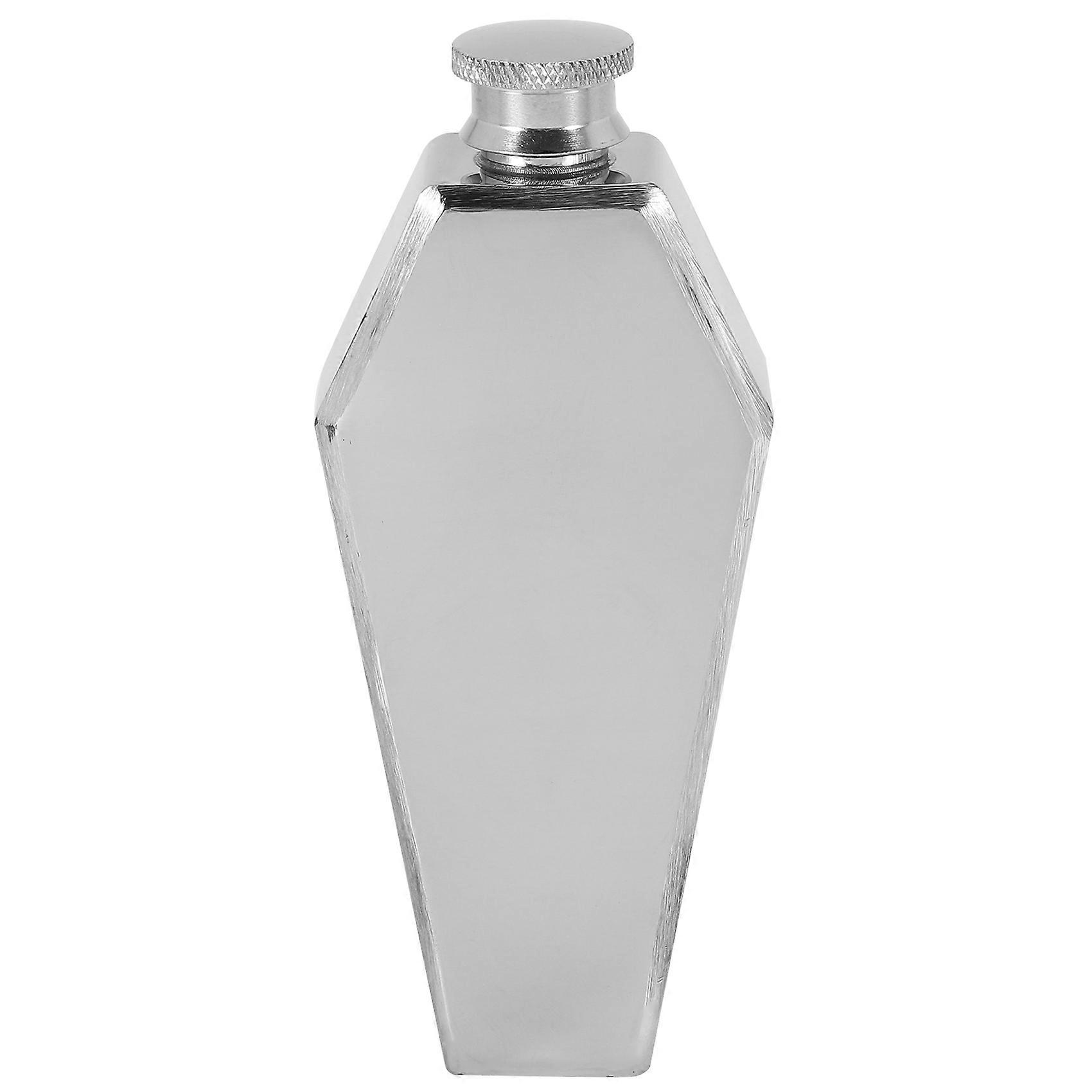 Mini Hip Flask 100ML Coffin Shape Stainless Steel Portable Flagon Travel Wine Pot Bar Supplies Men'