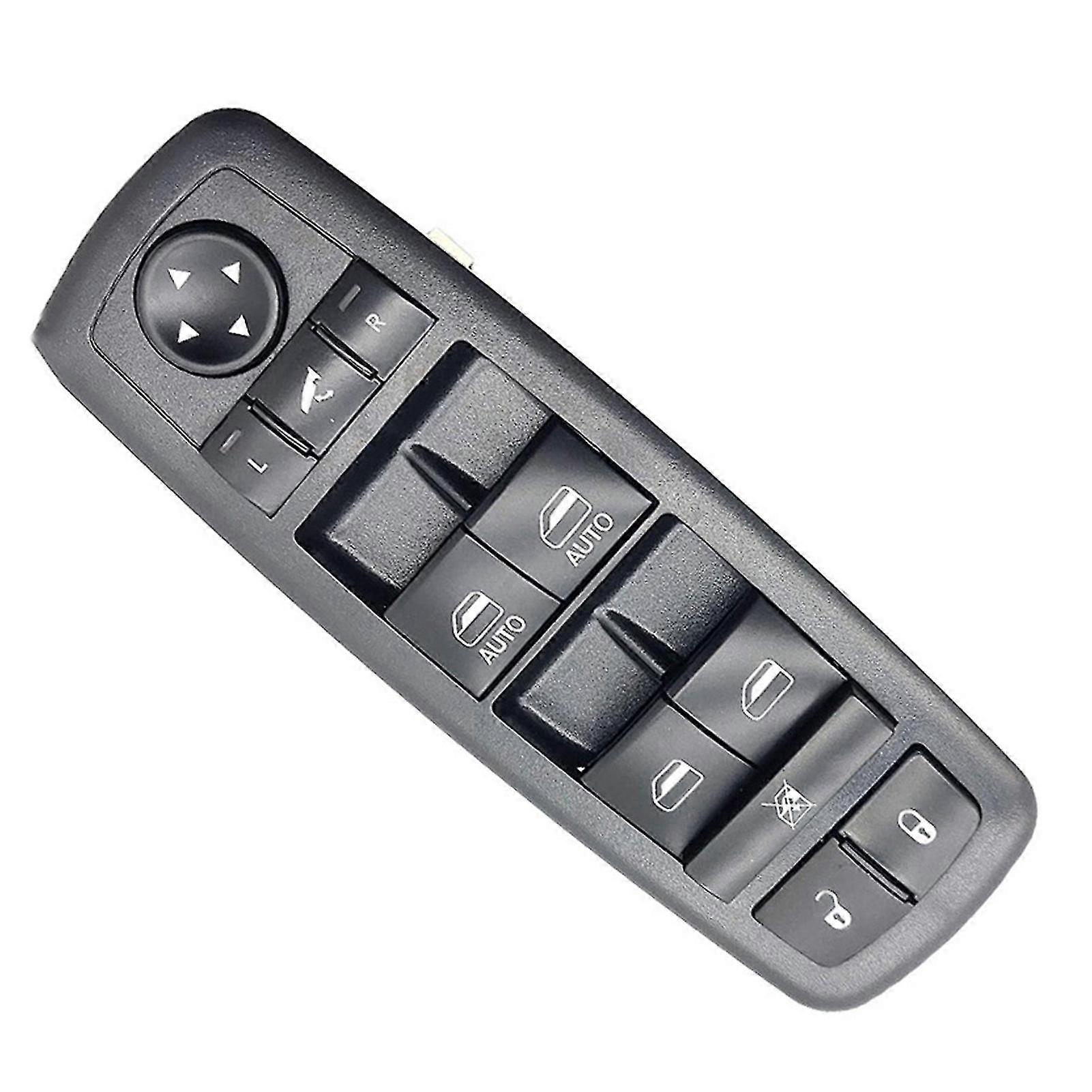 Master Switch Push Button Compact Black Master Window Control Switch 68271208ab For Jeep Cherokee 2015-2020