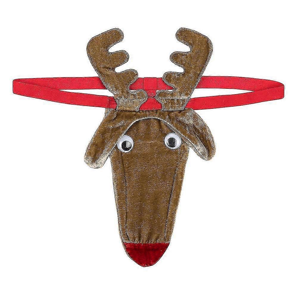 مثير الرجال عيد الميلاد الأيائل ثونغ الملاكم سراويل الملابس الداخلية اللباس الداخلي ملابس النوم