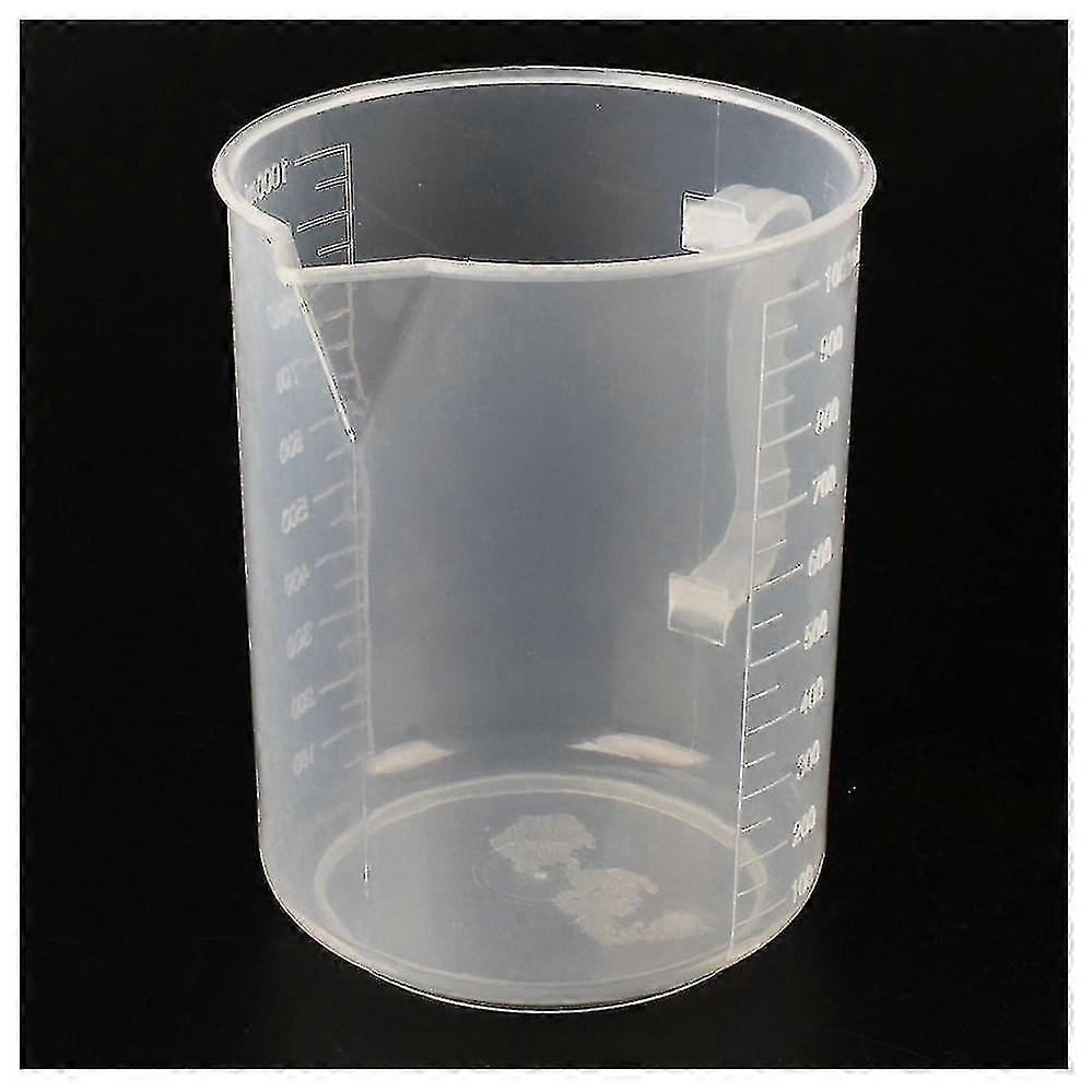 1000ml Transparent Graduated Beaker With Handle