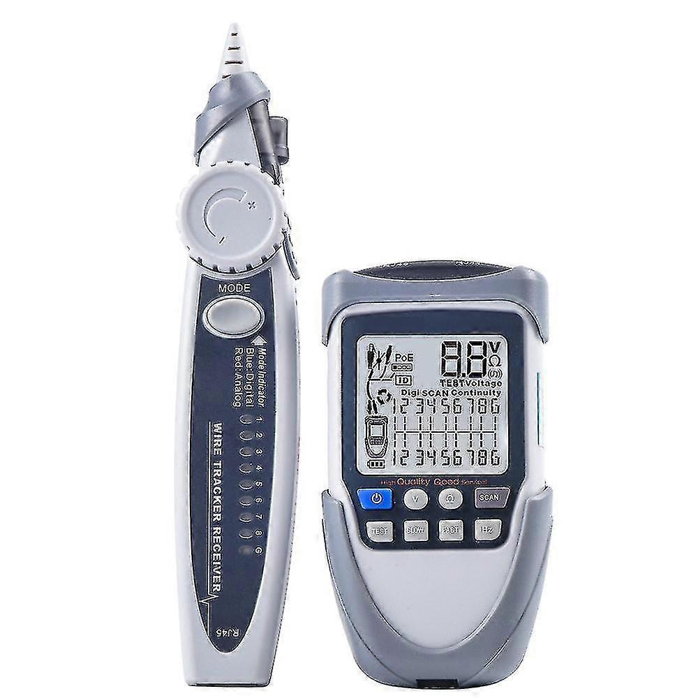 With Lcd Powered Line Detector With Poe Measurement With Battery Voltage Measurement