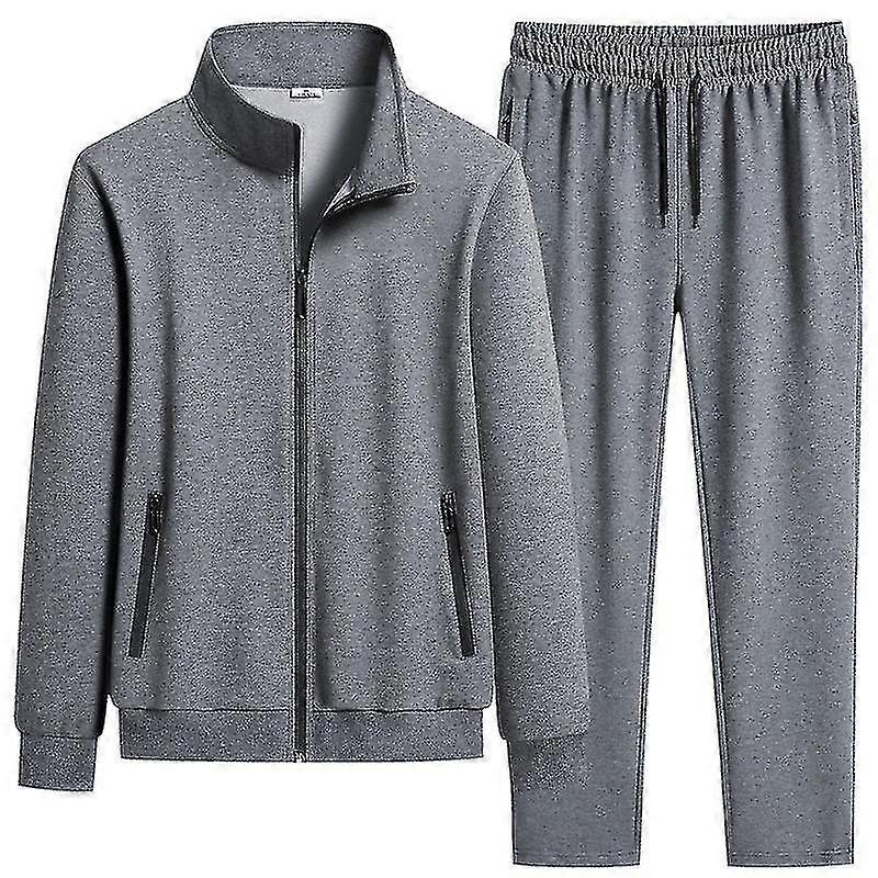 بدلة رياضية رجالية عارضة ترند ملابس رياضية طقم قطعتين