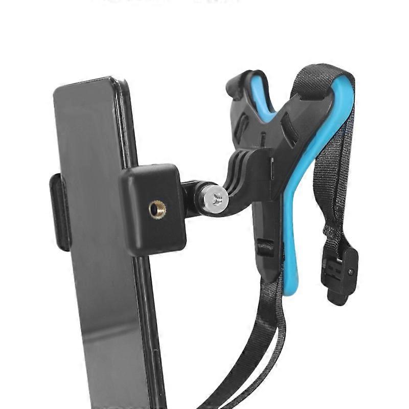 Caméra D'Action Support Casque,Support de Menton pour Casque,Moto Fixation du Menton,Sangle de Menton pour Casque de Moto