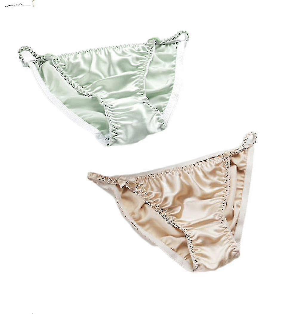 stuks zijden slips dames strings moerbei zijde hoge elastische