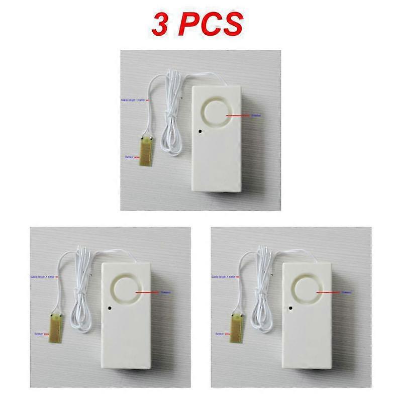 1/3/5PCS CoRui Home Alarm Water Leakage 110dB Spot Alarm Smart Sensor Detector  Flood Alert Overflow Security Alarm System