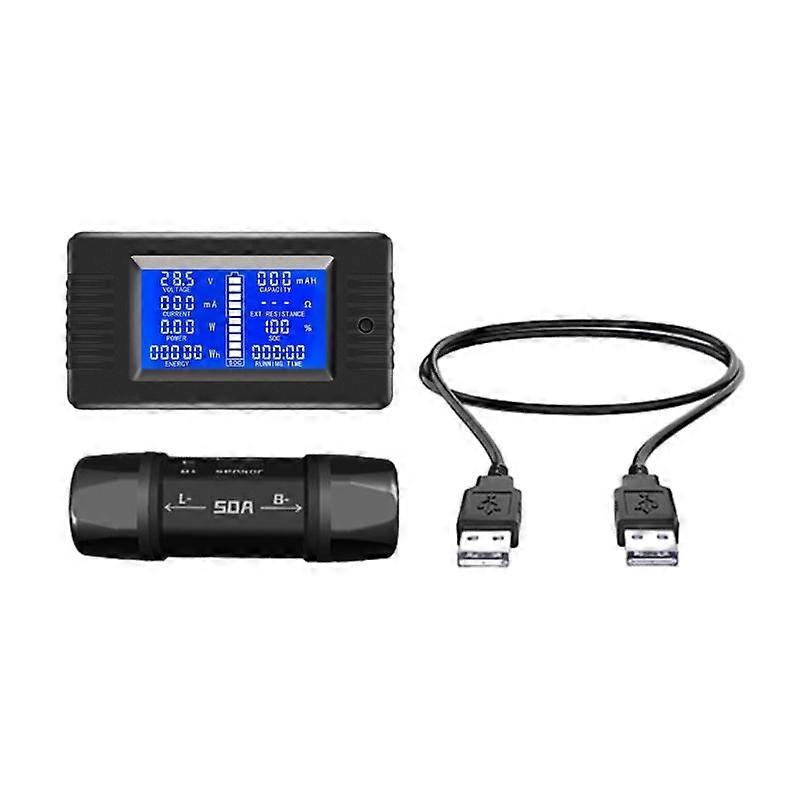 Ammeter Voltmeter Measuring Power Energy Capacity Voltage Current for Boat