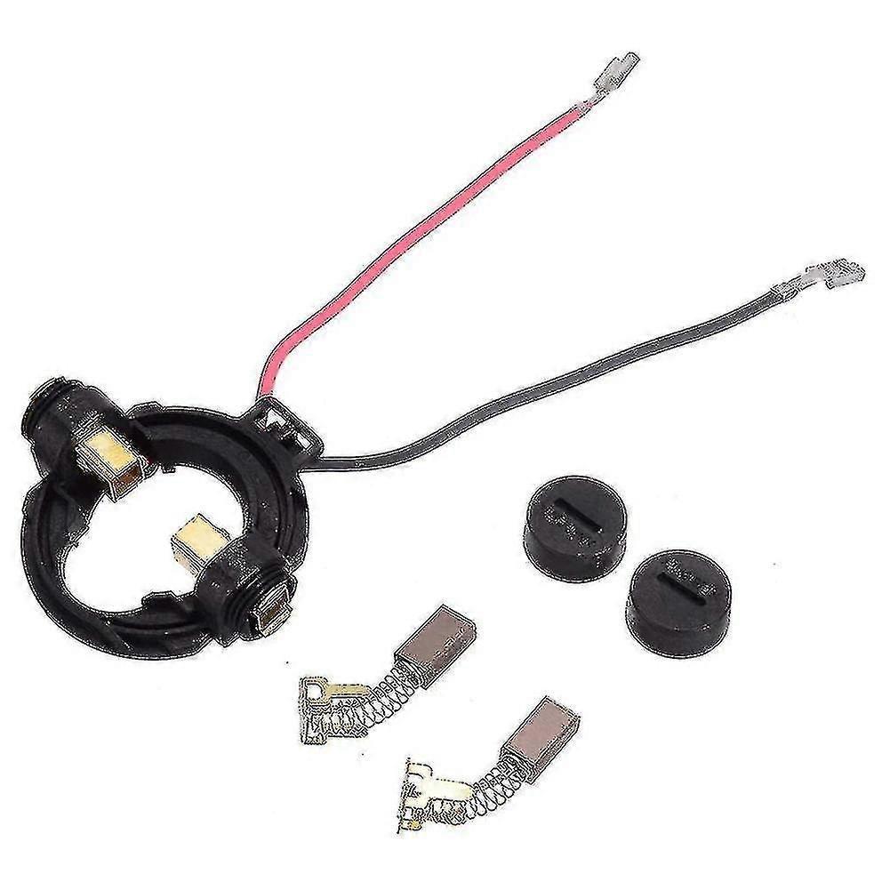 For Hitachi 328202 334696 G18dsl G18dl 1 Pair Of Brushes + Holder + Cover