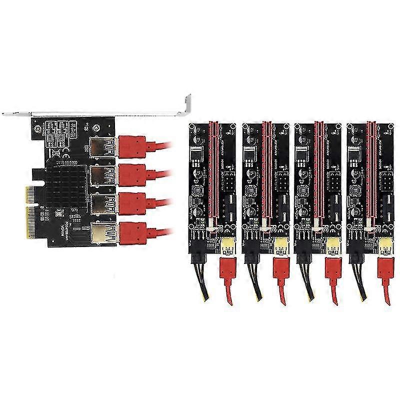 009s Pci-e Riser Card Gold-plated Usb 3.0 Port Pci Express 1x To 16x Extender