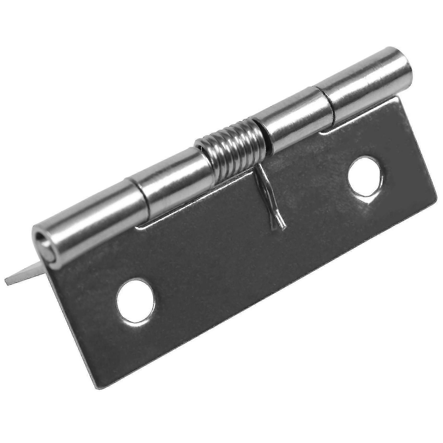 Silver Tone Metal 50362mm Spring Loaded Self Opening Hinges