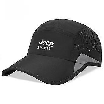 Gorra de béisbol Sandwich Brim Bb Cap Wind Up Orange Unisex Baseball Cap Color Gift (negro)