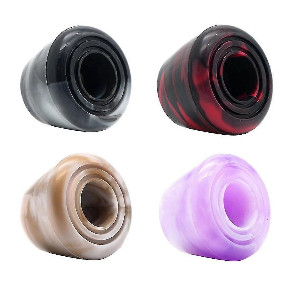 4 Pcs Roller Skate Toe Stops Adjustable Pu Plugs Brake Block, Dance Short Stem Assistant,roller Ska