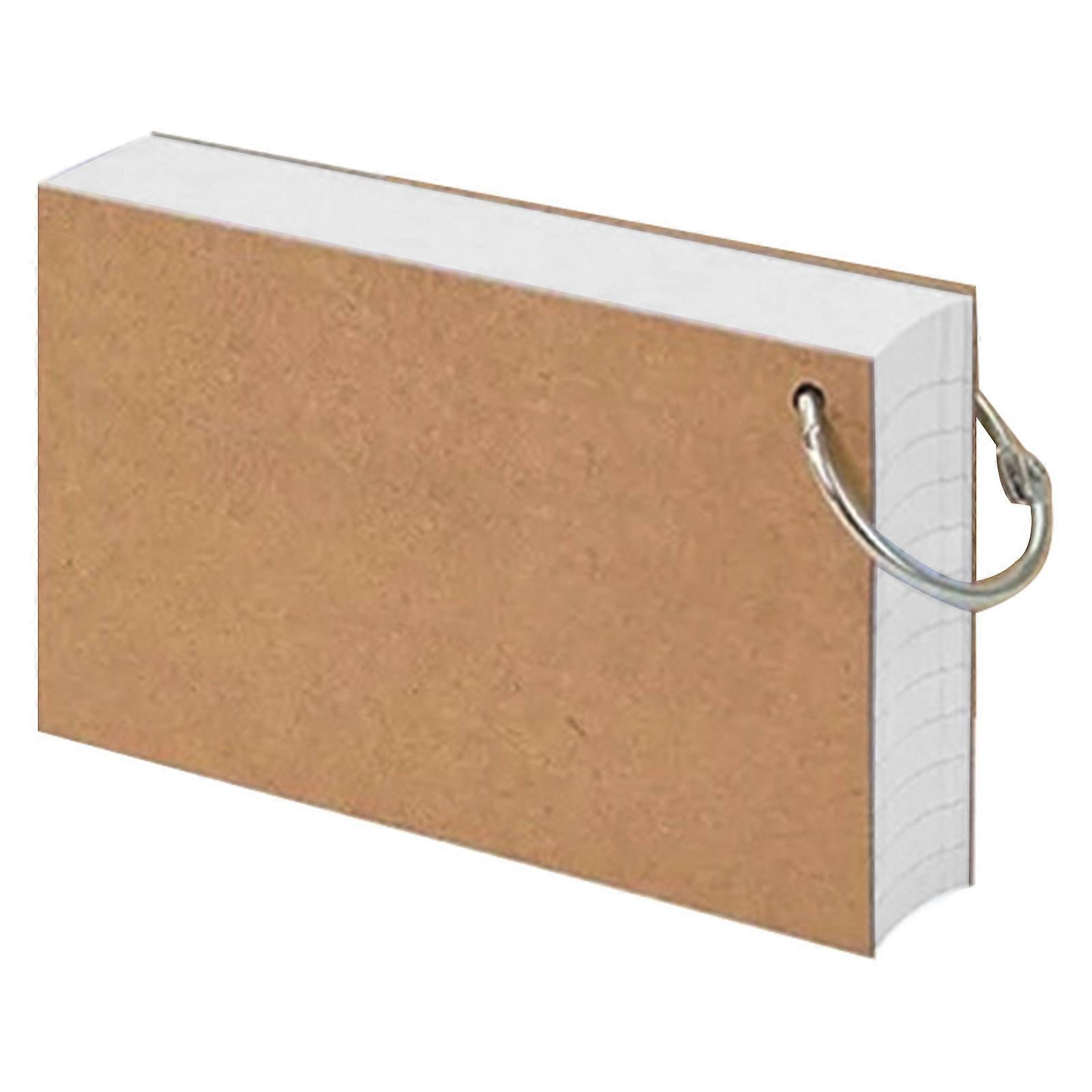 Colored Index Cards Flash Cards with Metal Ring Smooth Writing Thickened Paper No Ink Bleeding Notecards Ruled Study Cards
