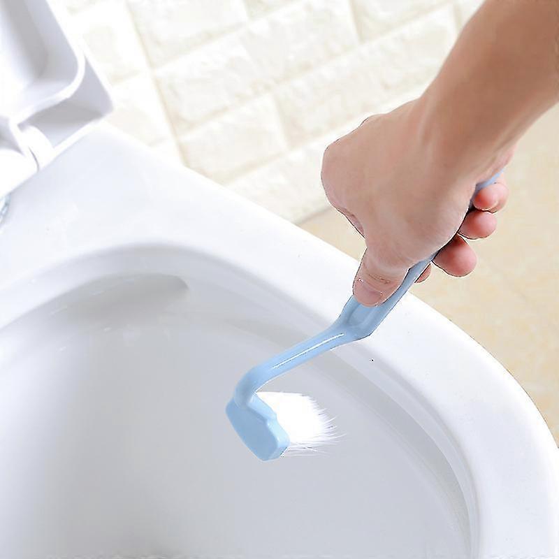 8" V Type Plastic Curved Toilet Brush