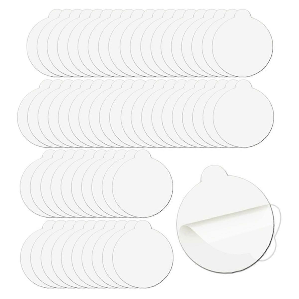 60 Pack 4.3Inch Replacement Glue Boards for , Indoor Glue Boards Refill Sticky Cards Compatible for