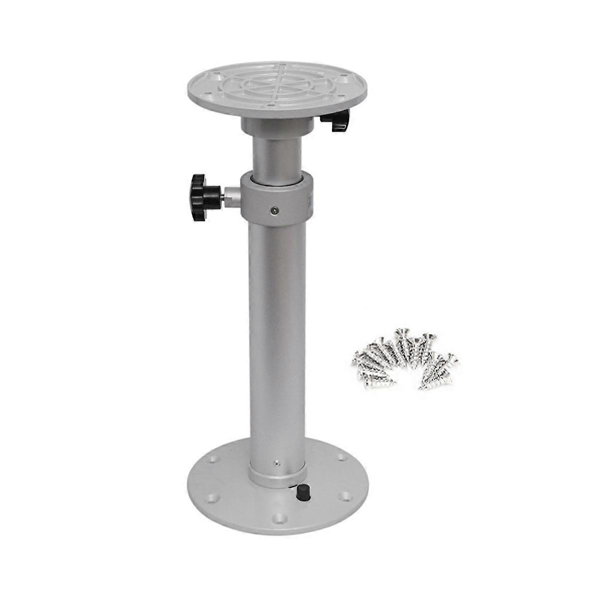 Adjustable Table Pedestal Detachable Table Base Stand Leg Base Aluminum Alloy Table Base for RV Boa