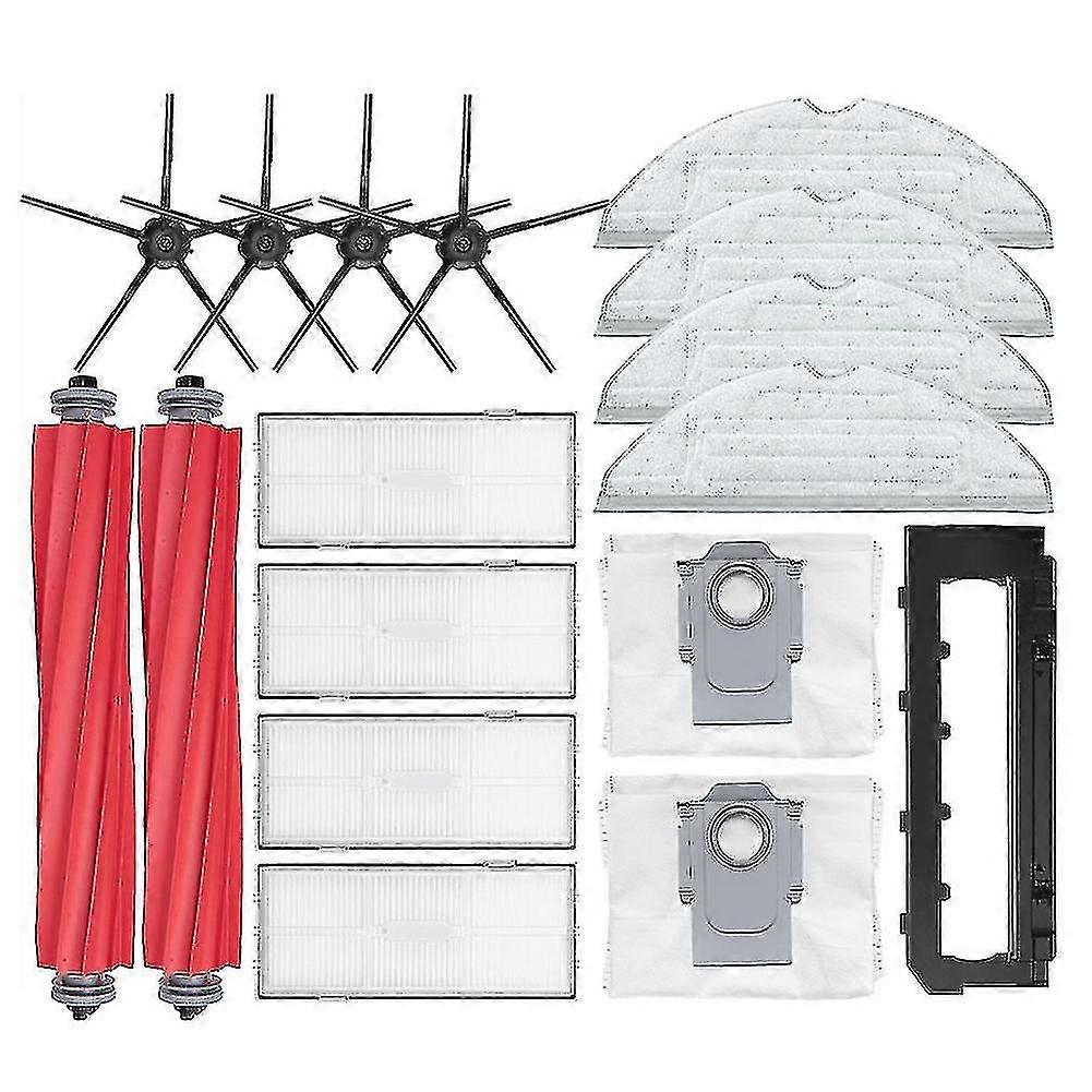 17pcs For Xiaomi Roborock S7 Maxv / S7 Maxv Plus / S7 Maxv