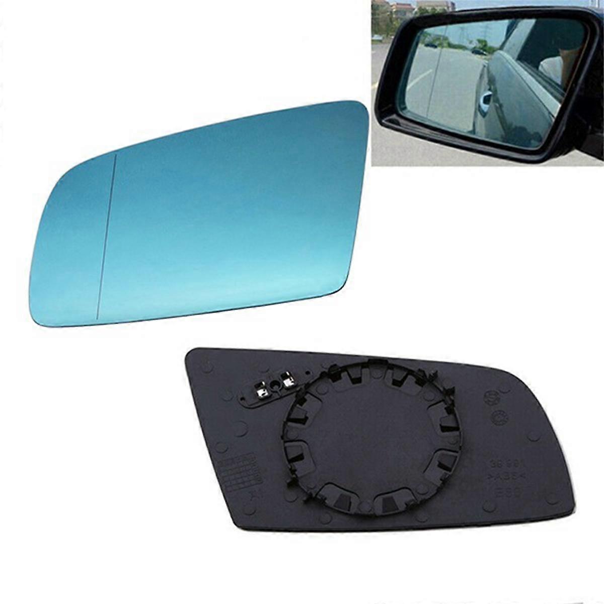 Door Wing Side Mirror Glass Heated with Backing Plate for 5 Series E60 E61 E63 E64 2003-2010 51167