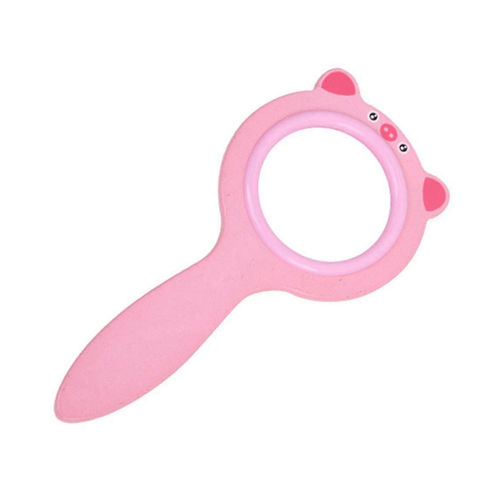Jinxiu Handheld Cartoon Magnifying Glass, Large Lens, 1pc