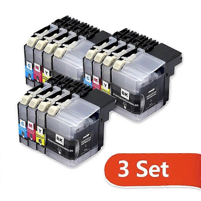 High quality Ink cartridge 4pcs for Brother LC529 for DCP J100 DCP J105 MFC J200 Compatible Ink cartridge