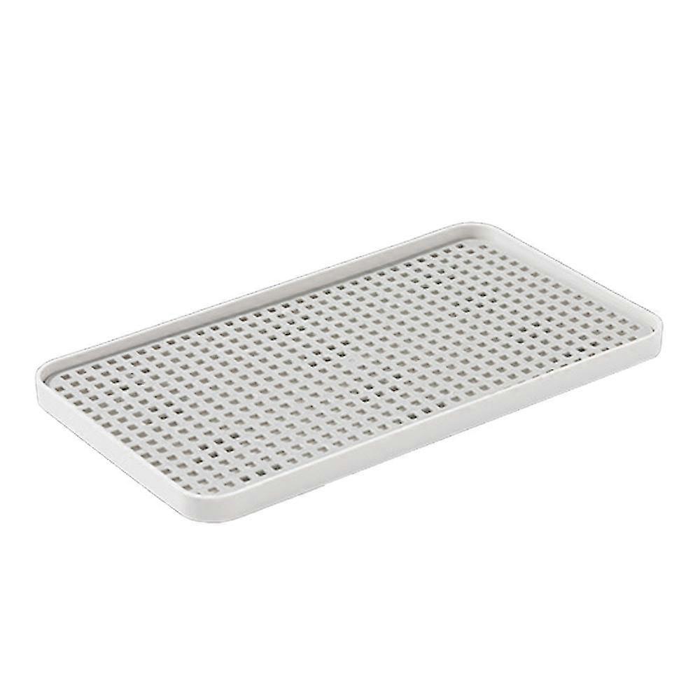 Drain Tray Household Double Deck Tray Rectangular Tea Tray Fruit Tray Creative Drain Basket