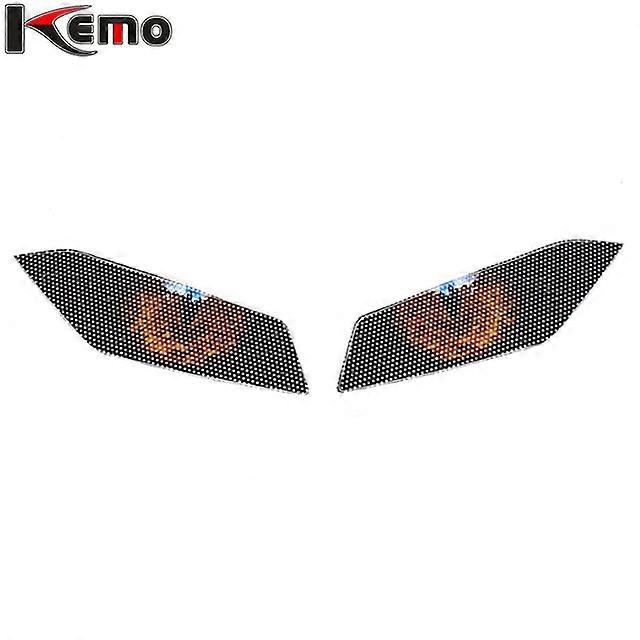 For Yamaha MT-09 MT 09 MT09 2017 Motorcycle Accessries 3D Front Fairing Headlight Sticker Guard Head light Stickers