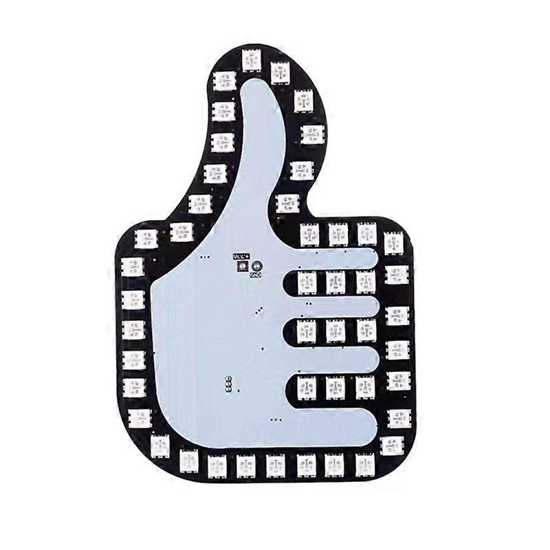 Window Finger Light Car LED Sign Light with Remote Finger Gesture Light