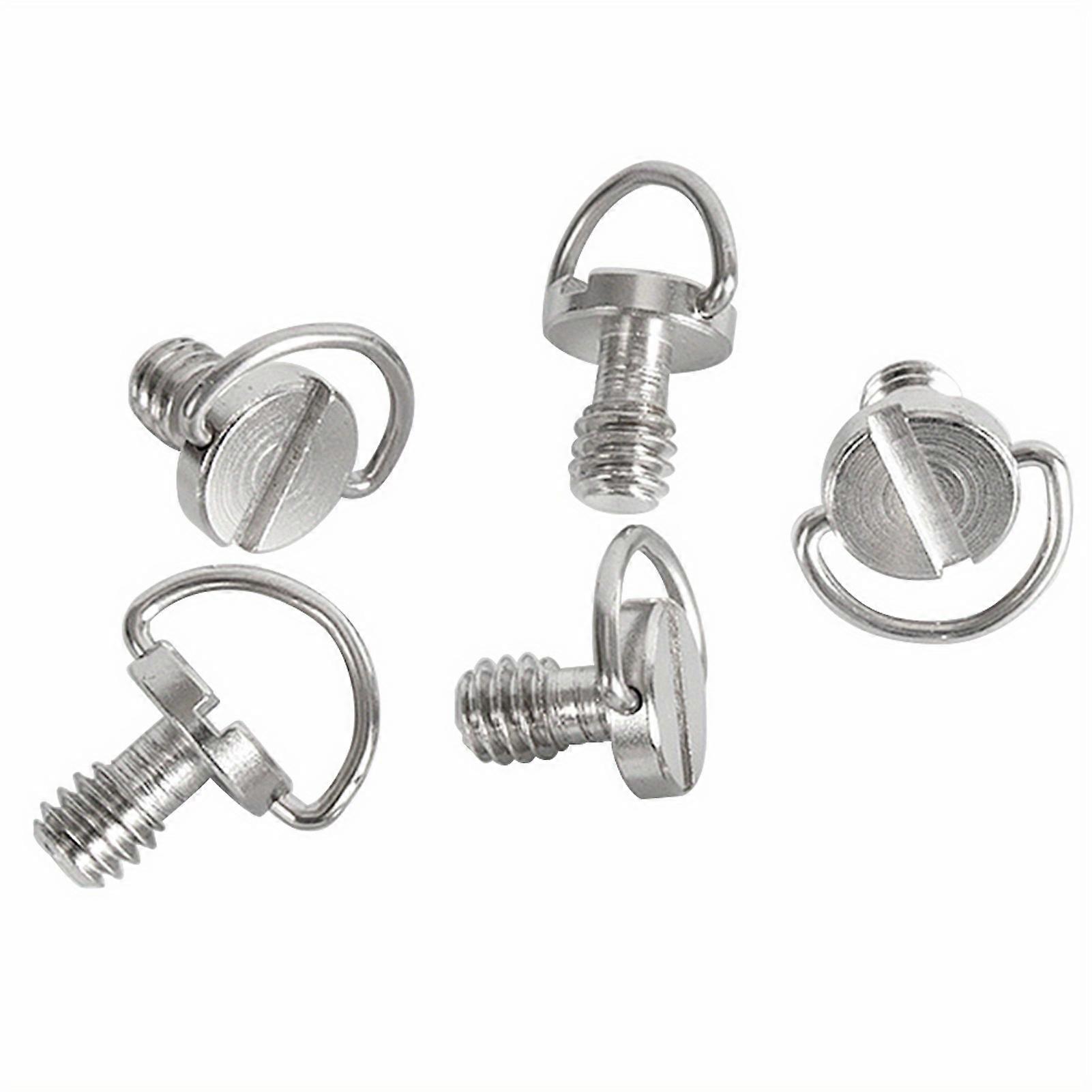 5pcs D Ring Adapter Ballhead Sturdy Universal For Tripod Camera Mount Screw