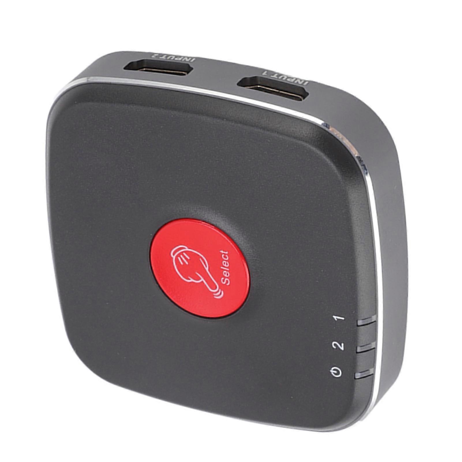 8K HDMI 2.1 Splitter 2 in 1 Out High Speed 48Gbps Support 60Hz for PS5 UK Plug