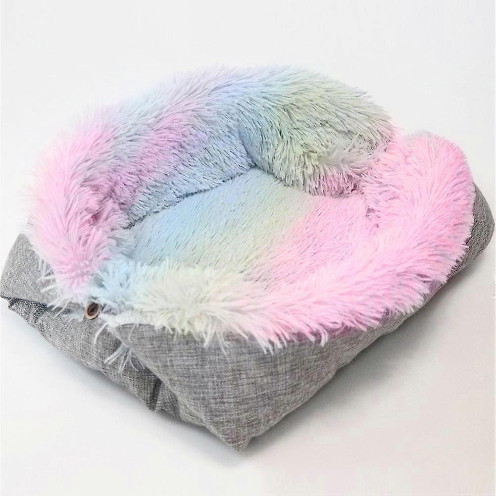 Soft Plush Pet Mat Dual-Use Multifunctional Winter Warm Cat Mat