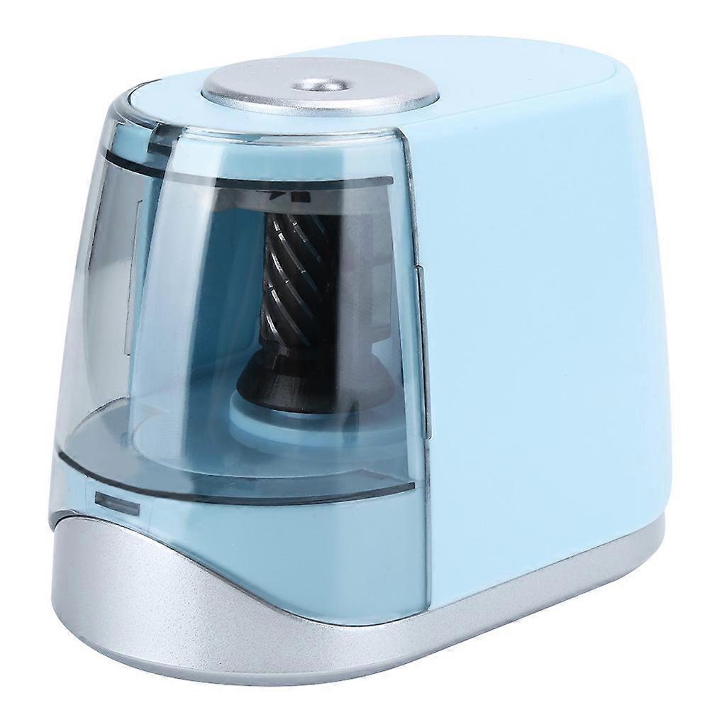 Electric Pencil Sharpener Blue Full Automatic compatibleable Tool Holder Student Stationery