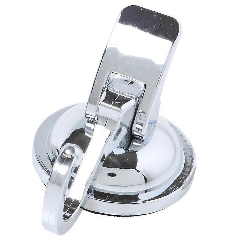 Punch-free Kitchen Single Utility Hook Modern Silver Suction Cup Vacuum Hook