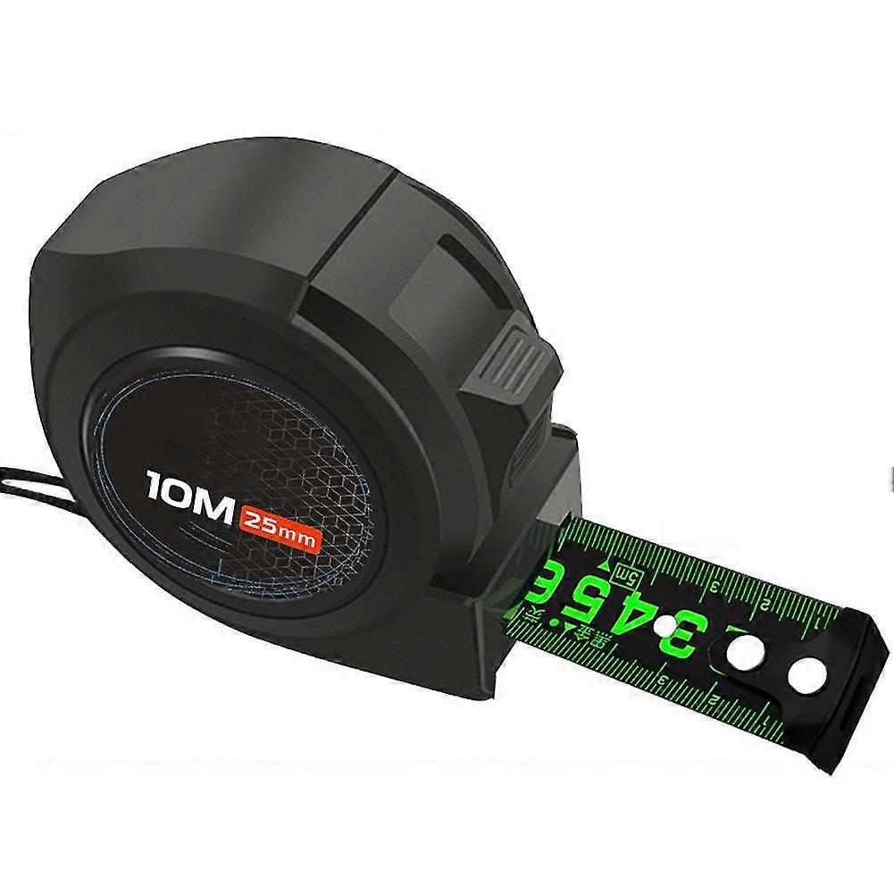 Fluorescent Steel Tape Measure Portable Telescopic Tape Measurements With Clear Scale