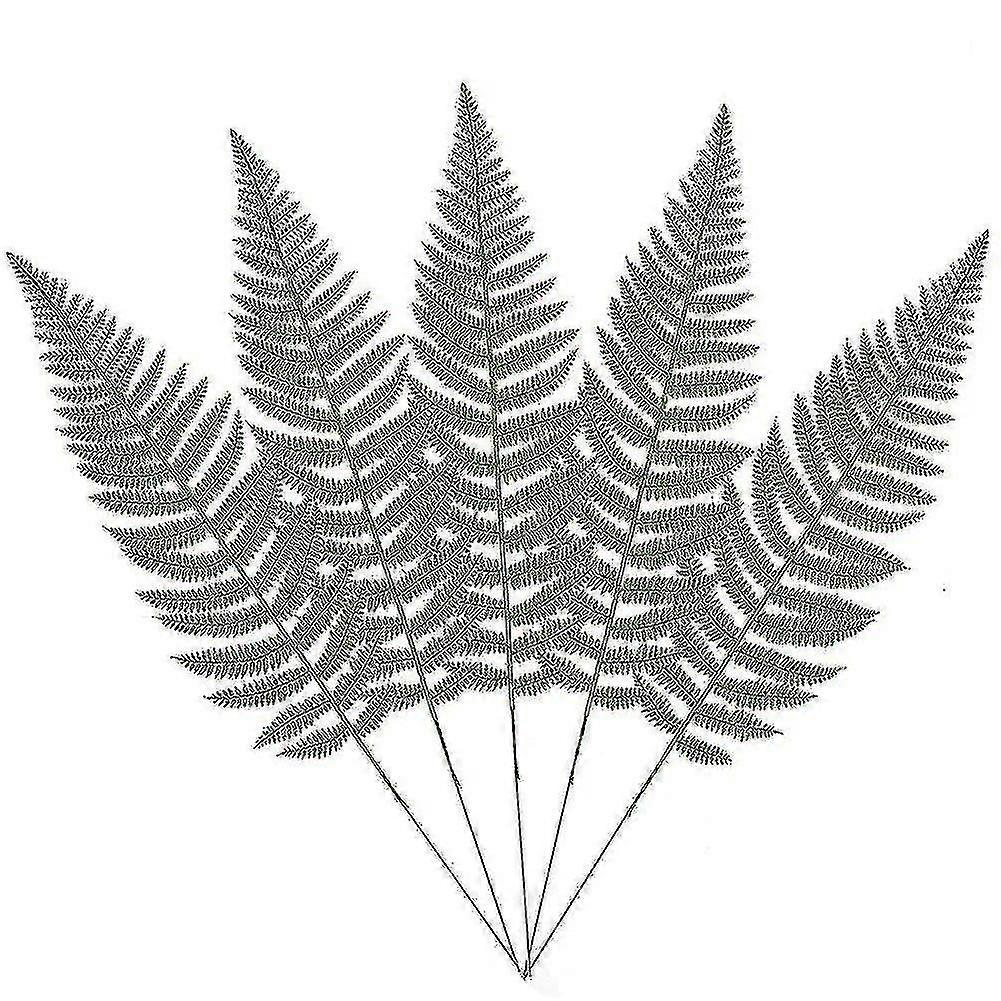 10pcs τεχνητά φυτά Faux Bush φτέρης της Βοστώνης πράσινα φυτά-YGWL