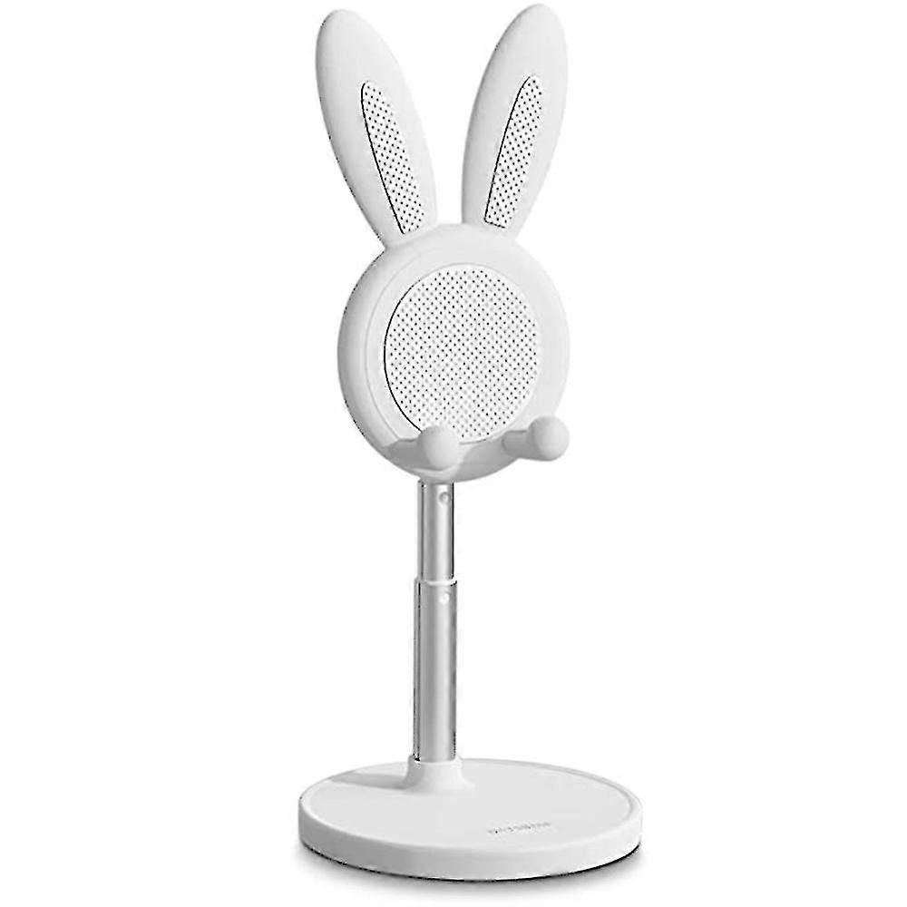 Χαριτωμένη στάση τηλεφώνου Bunny, ρυθμιζόμενη στάση τηλεφώνου ύψους γωνίας, συμβατή με Ipad, δισκία, τηλέφωνα