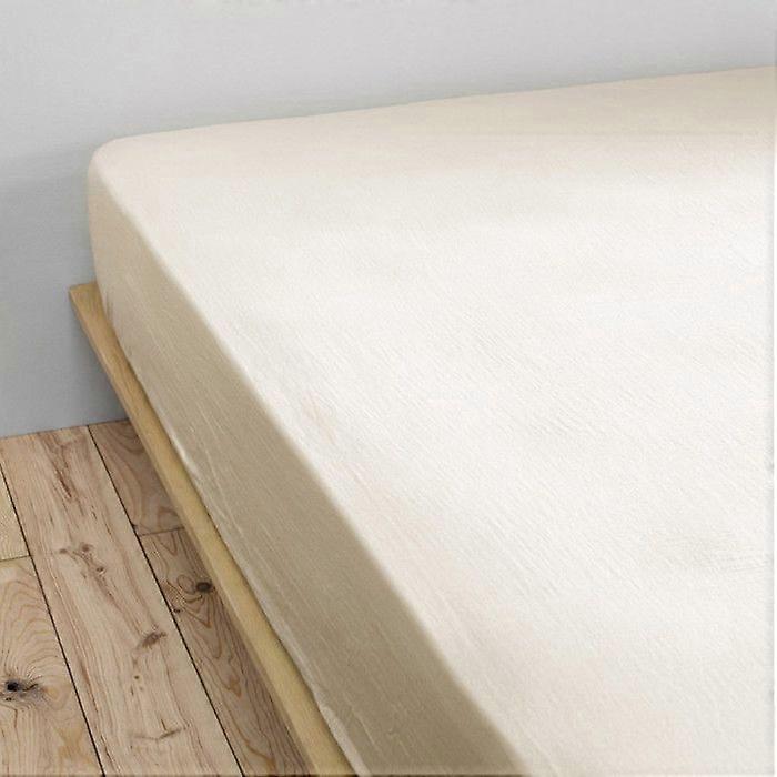 Drap-housse « Gaïa » toutes tailles « Gaze de coton » - Gaïa Pampa - 90 x 190 cm Gousset 30 cm