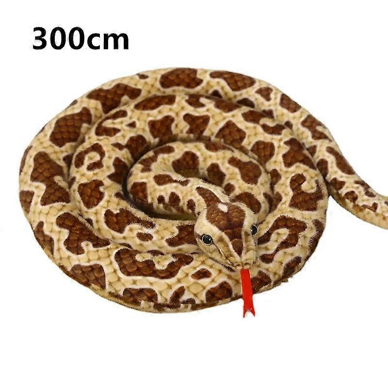 Various Simulation Snake Plush Large Size Joking Doll Lifelike Long Bed Pillow Tricky Gifts Home Decro