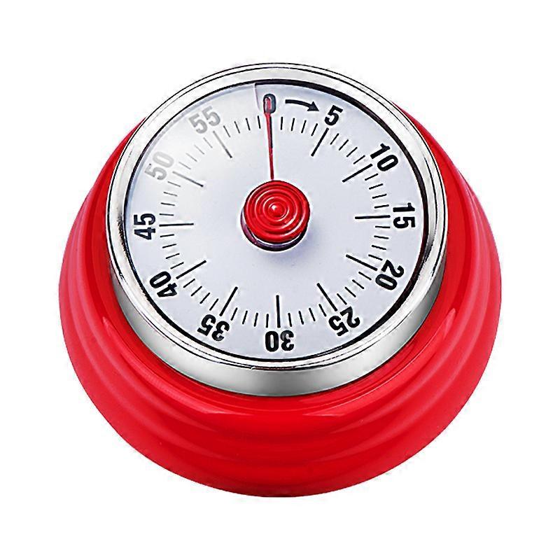 Red Metal Retro Timer