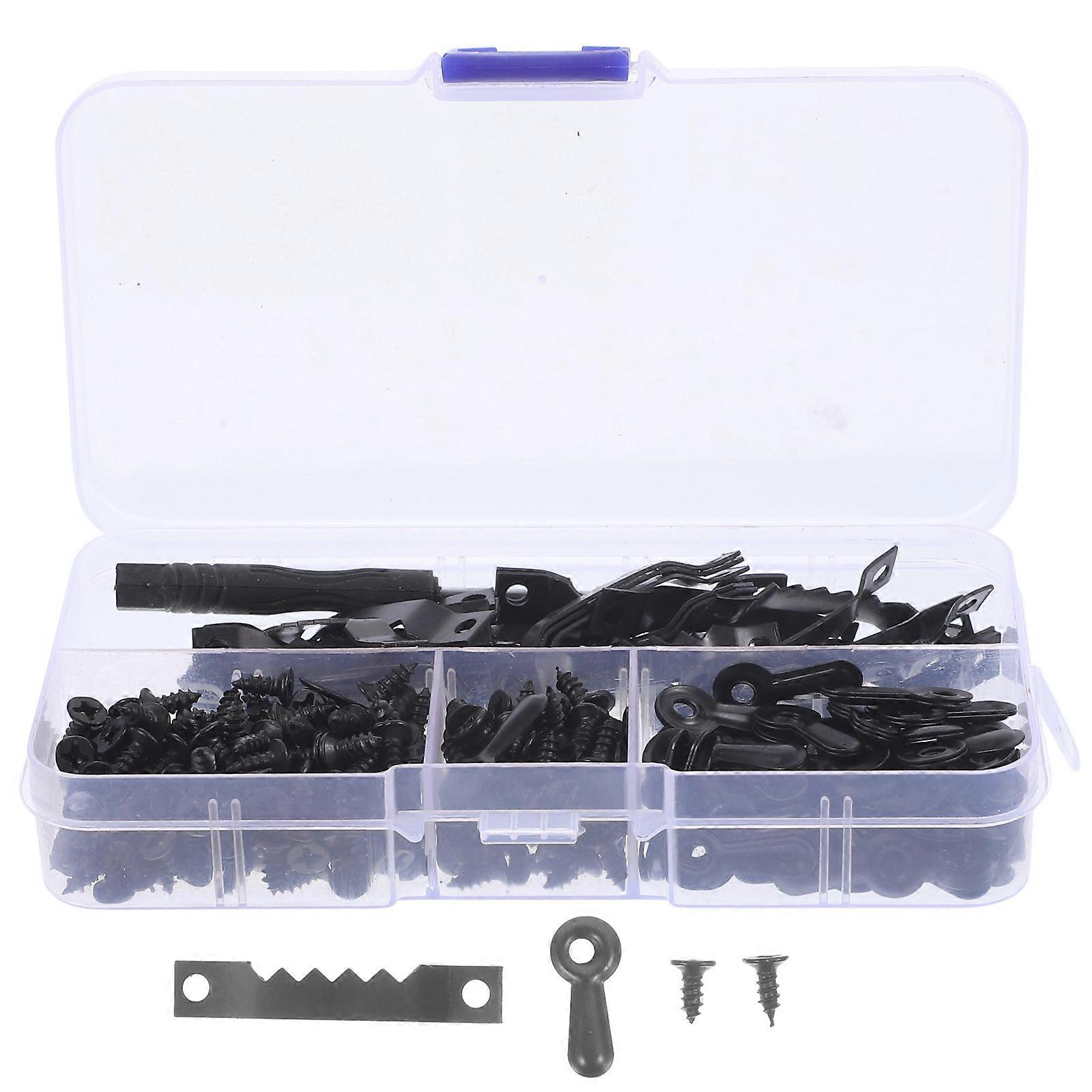 1 Set Sawtooth Picture Hangers Photo Frame Hooks Kit with Screws Screwdriver