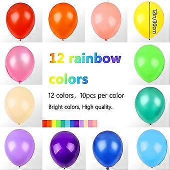 Palloncini In Lattice Decohelium – 50 Pezzi Multicolore, 30 Cm, Per Feste E Decorazioni - 3