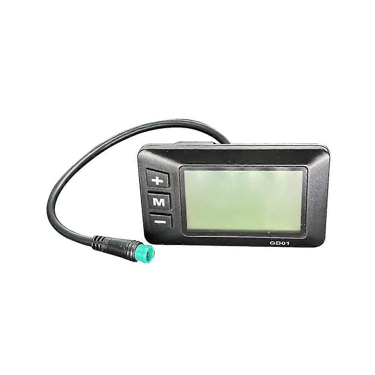 Lcd Gd01 Lcd Meter, Bicycle Lithium Conversion Accessories 36v48v Waterproof Plug
