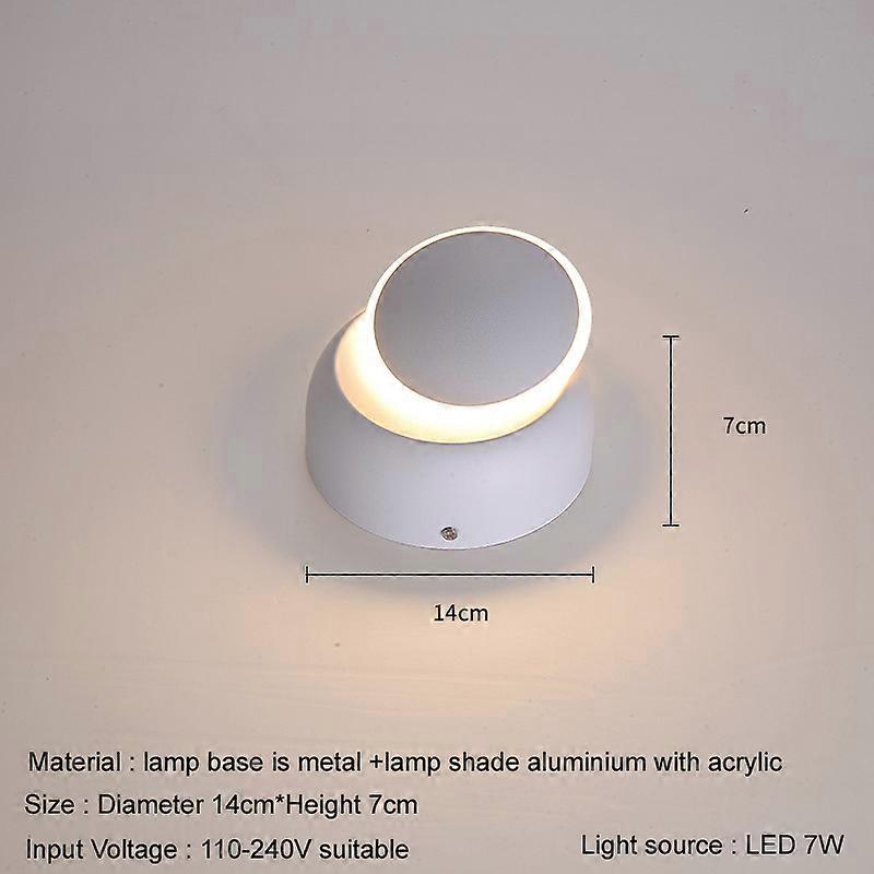 יצירתי מודרני מנורות קיר חדר שינה לצד sconce קישוט מכשירי חשמל ביתיים לסלון אורות קיר נורדי מסדרון מרפסת