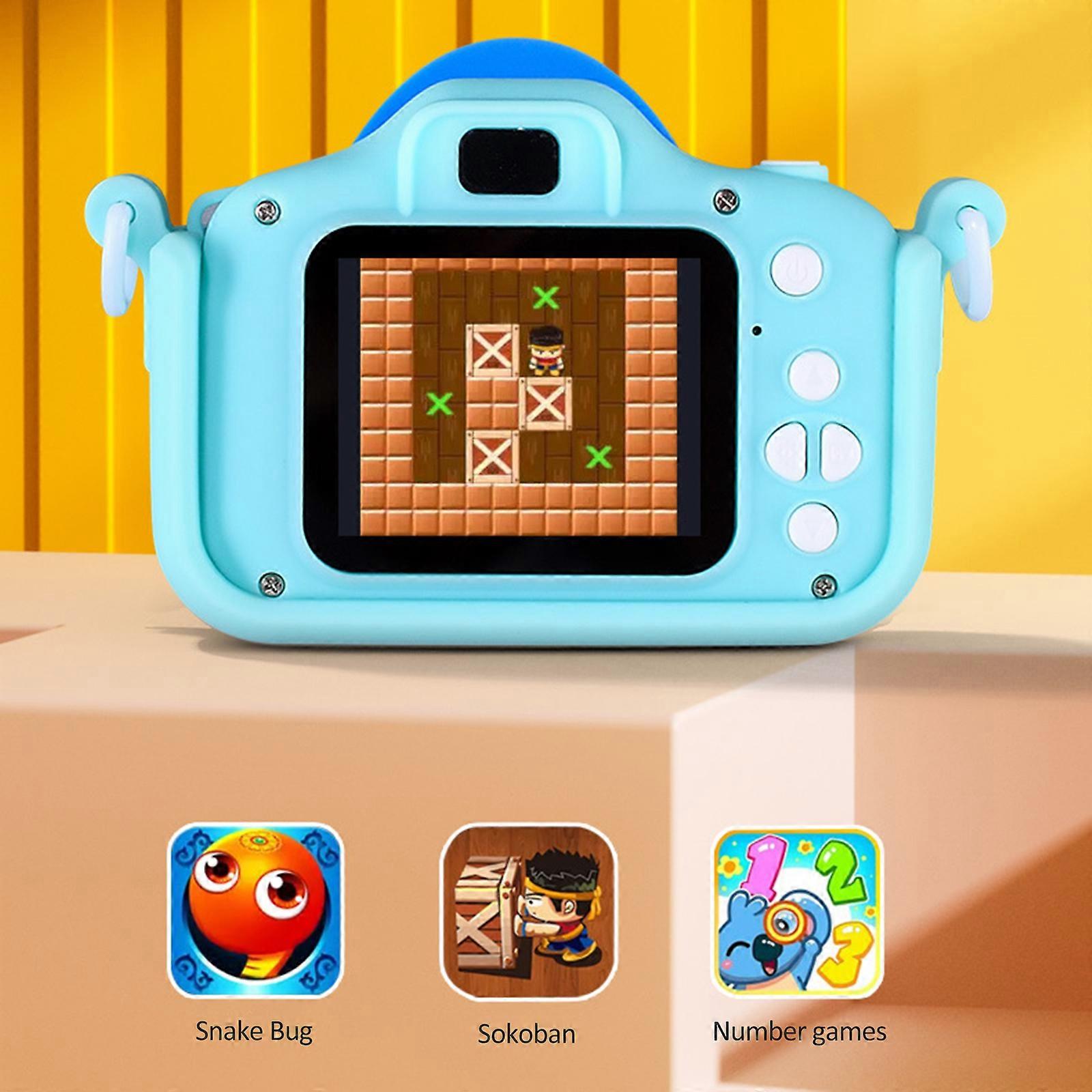 15%オフ子供用デジタルカメラ幼児用子供用デジタルカメラ玩具子供女の子男の子3-12歳クリスマス誕生日プレゼントビデオプレーヤー漫画の喧騒付き