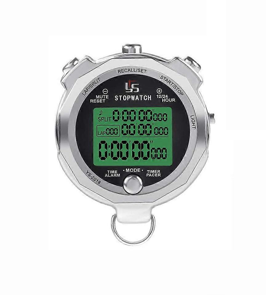 Professional Stopwatch with LED Light and Silent Operation for Sports Timing