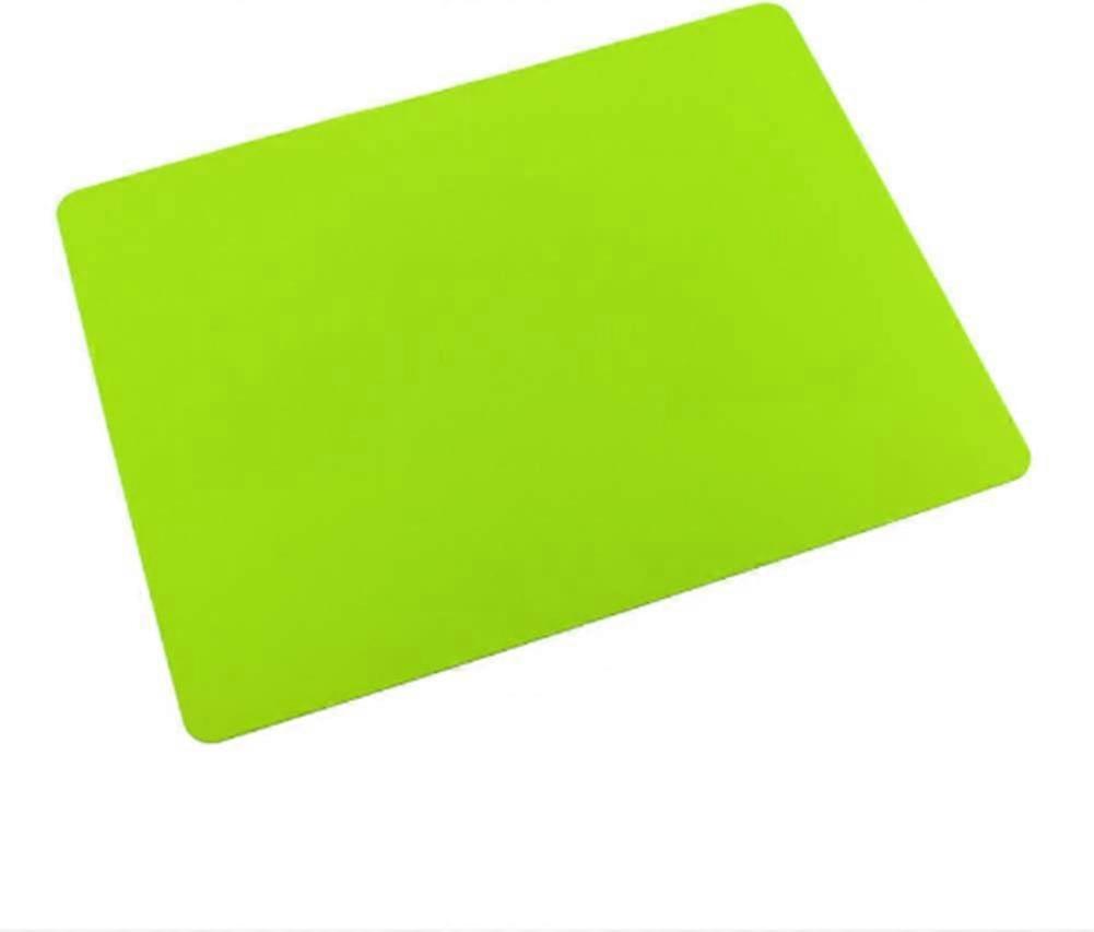Antihaftbeschichtete Backmatte, wiederverwendbare Backmatte, Multifunktions-Teigmatte, Tischset, Arbeitsplattenschutz Grün