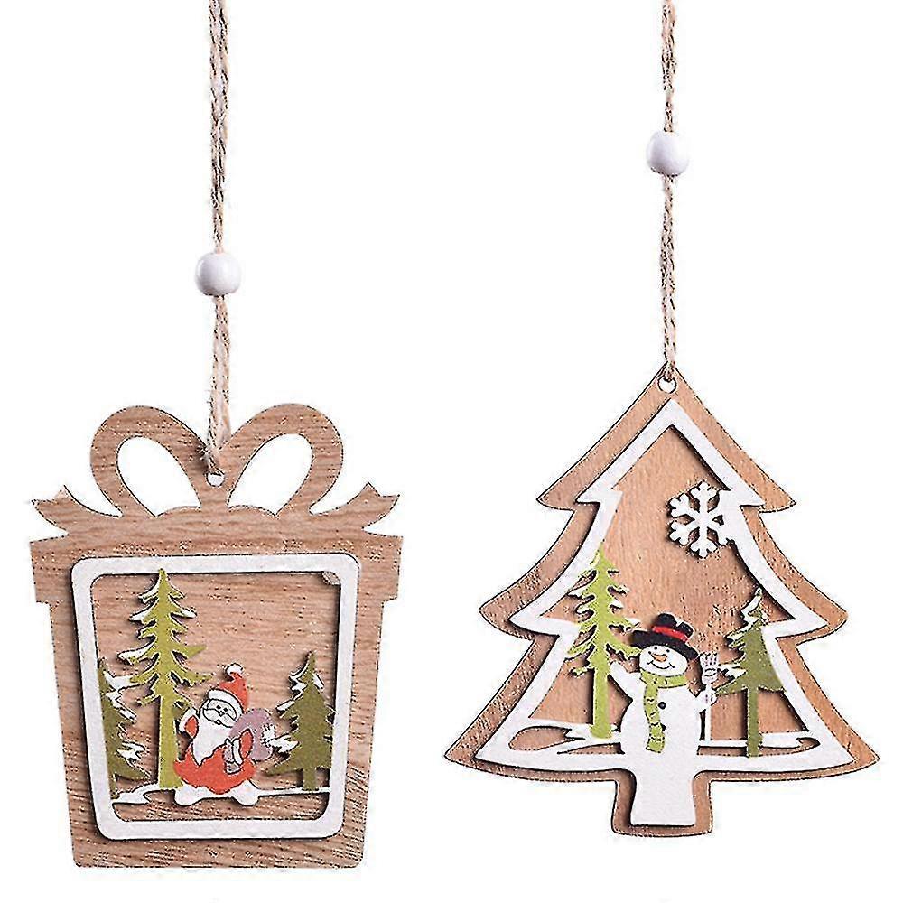 Merry Christmas Sign, Christmas Tree Hanging Ornament For Wreaths Home Decor Front Door Tree