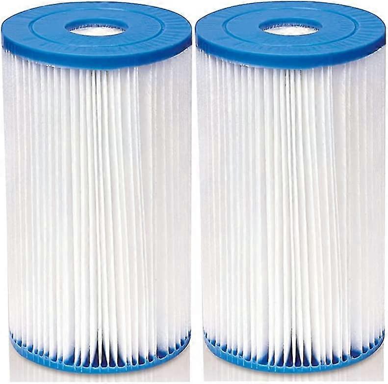 Typ A oder C Poolfilter, Sommer Pool Wellen Typ A Pool Filterpatrone, 2 Pack