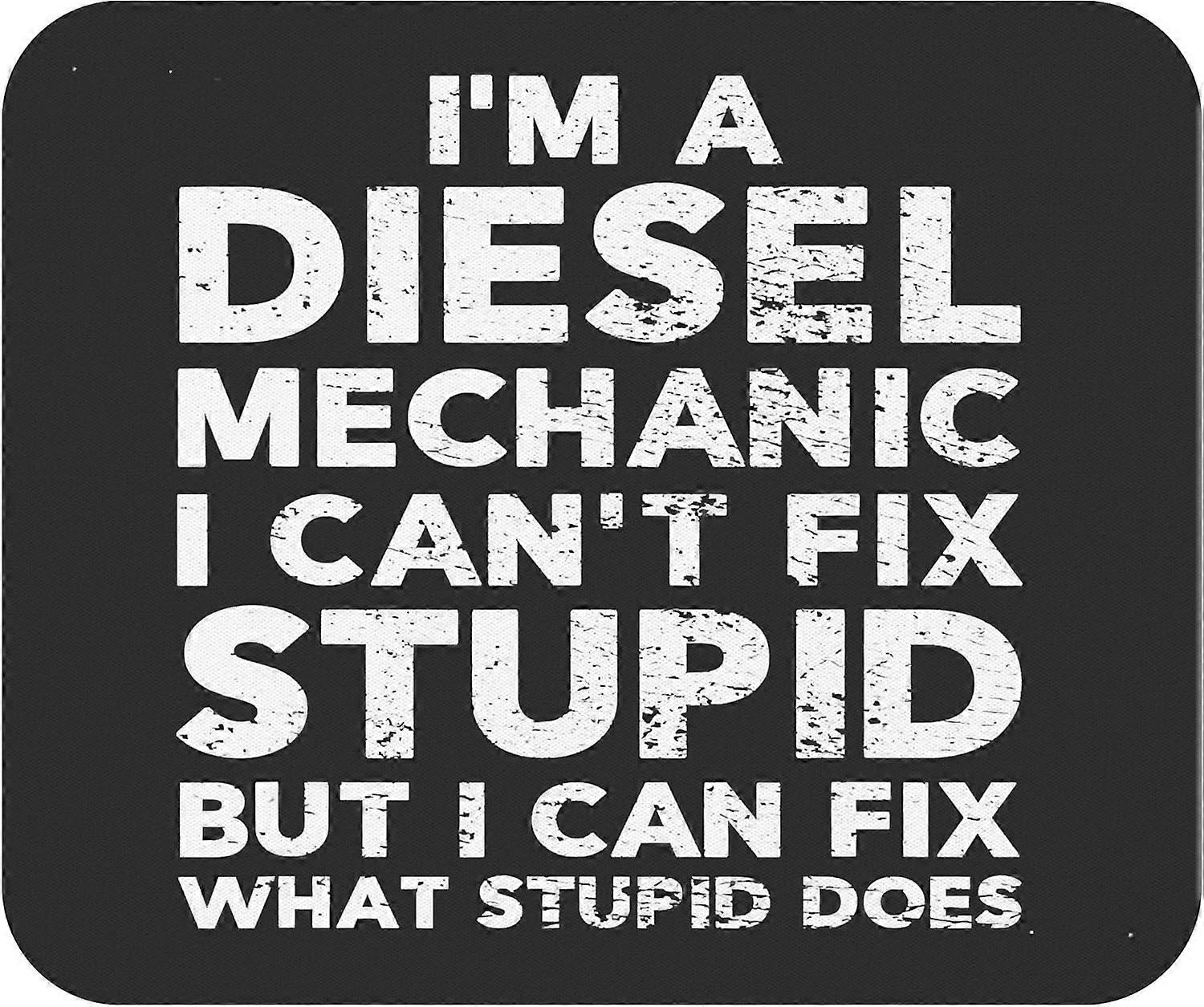 Mechanic Mousepad Mechanical Engineering Mousemat - Machinist Mechanic Shirt for Guys I Can't Fix St