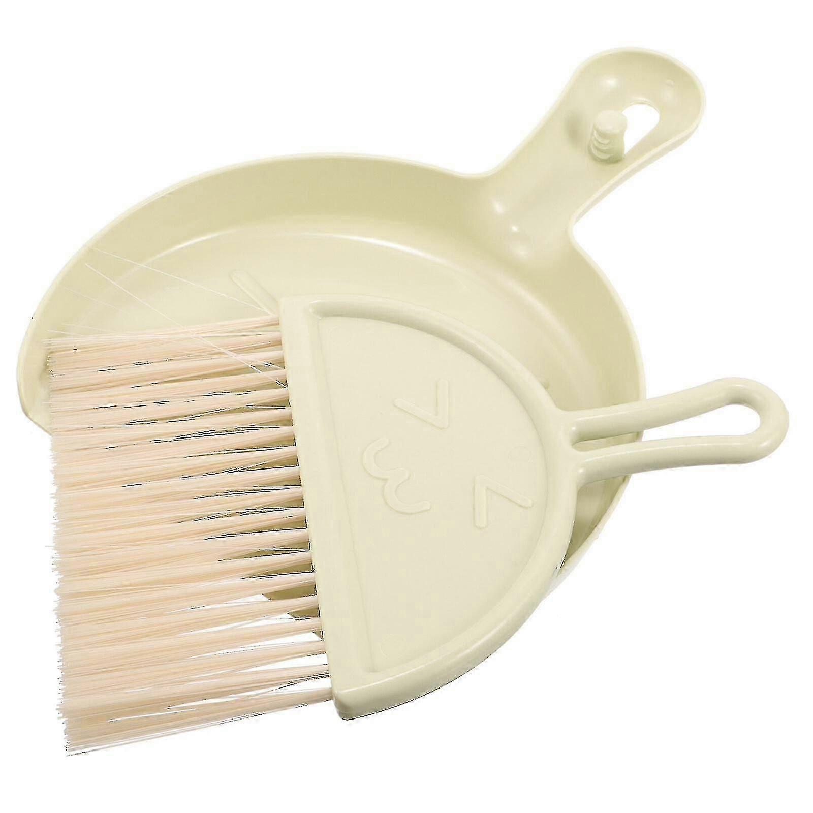 1 Set Hand Broom And Dustpan Set Computer Sweep Cleaning Tool Cleaning Accessory